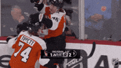 Happy Philadelphia Flyers GIF by NHL