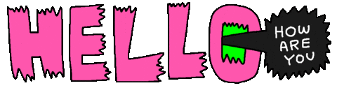 Howareyou Hello Sticker by ICHIGEN