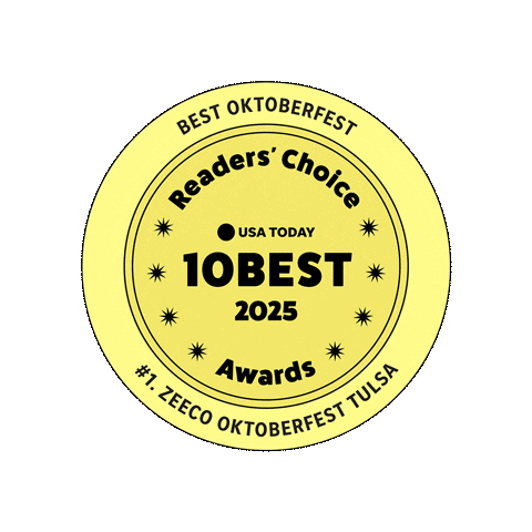 Usatoday Sticker by Zeeco Oktoberfest Tulsa