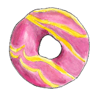 Paige Joanna Cute Pink Sticker