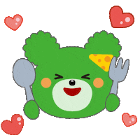 Bear Love Sticker by ブルボン公式
