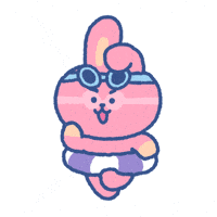 Summer Swim GIF by BT21