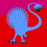 Eye Candy Lion GIF