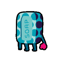 bathing skin care Sticker by west elm