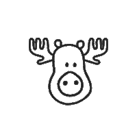 Skincare Moose Sticker by TubbyTodd