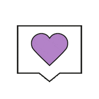 Love It Hearts Sticker by 100% Leiden