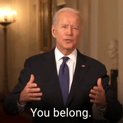 You belong.