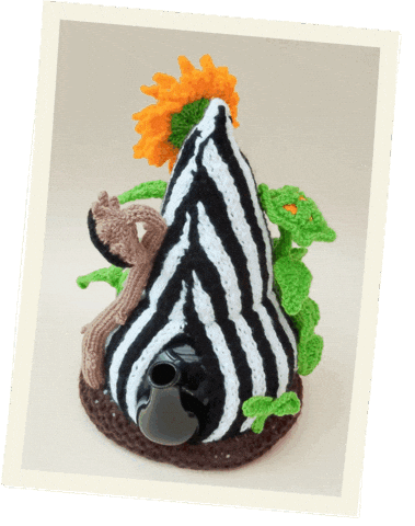 Flower Power Sunflower GIF by TeaCosyFolk