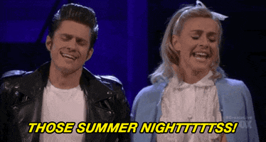 summer nights GIF by Grease Live