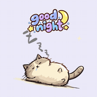 Sleepy Good Night GIF by tururi