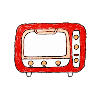 pandafulart hot red baking oven Sticker