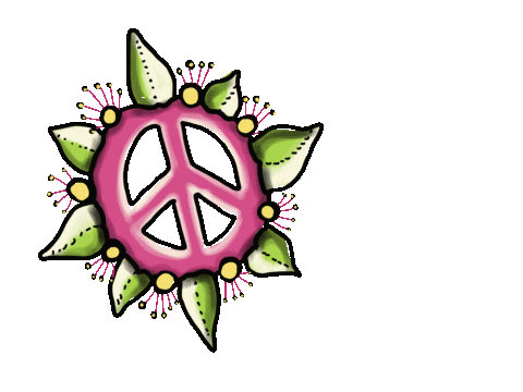 Peace Paz Sticker