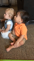 Playdates Are Ruff — Little Boy Is Amazed and Then Quickly Startled by Dog