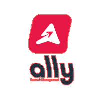 Ally_Event_Management ally ally event management ally red logo ally write logo Sticker