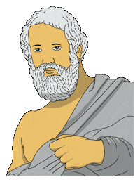 graphicattack cartoon illustration character greek Sticker