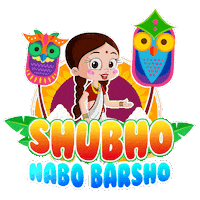Pohela Boishakh Bisu Sticker by Chhota Bheem