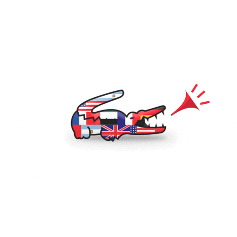 world win GIF by LACOSTE