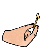 Fire Love Sticker