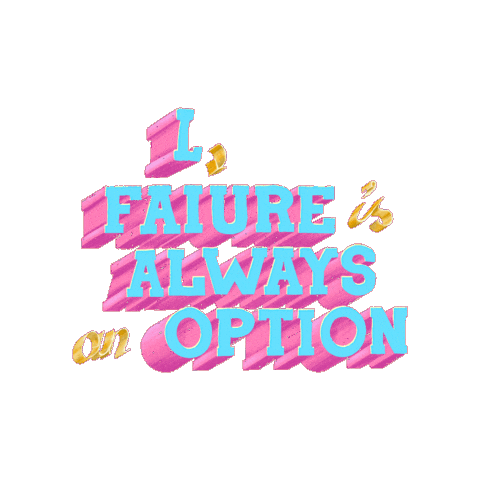 Failure Fail Sticker by MULTI AWESOME STUDIO