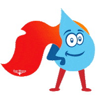 super hero texas Sticker by Fort Worth Water