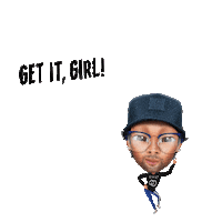 Get It Girl Akashnigam Sticker by Genies