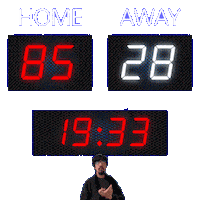 28 Away Sticker