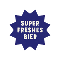 zurliesl happy beer bier super fresh Sticker