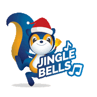 christmas smile Sticker by DBS Bank Ltd