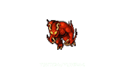Yumb45 hat demon tibia yumb Sticker