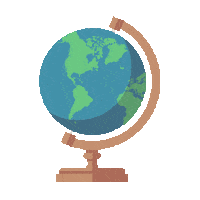 World Plane Sticker by Allog International Transport