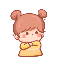 Happy Girl Sticker