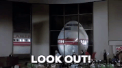 Crash Look Out GIF by reactionseditor