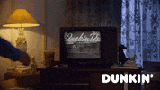 hungry television GIF by Dunkin Coffee