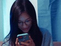 Phone Smile GIF