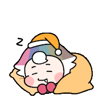 Sleep Sleeping Sticker by ddmkorea