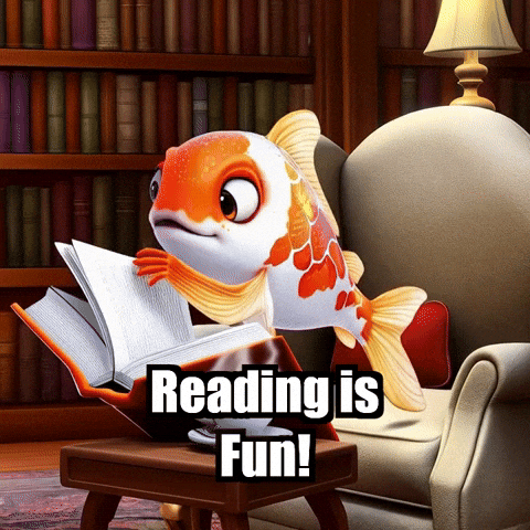 Books Reading GIF by TheConfishius
