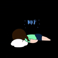 PranjaliArtavia tired relax sleepy sleeping GIF