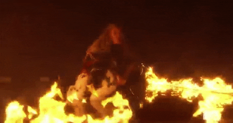 Fire Beyonce GIF by 2020 MTV Video Music Awards