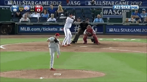 krahn23 giphygifmaker jonathan papelbon fly out matt wieters GIF