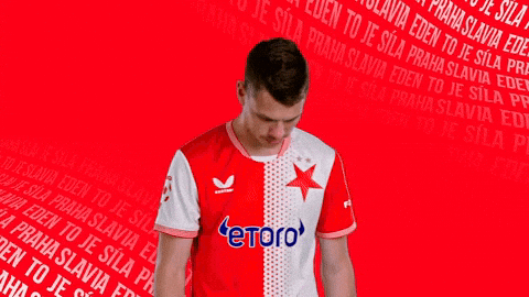Here We Go Hello GIF by SK Slavia Praha