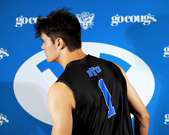 Sport Volleyball GIF by BYU Cougars