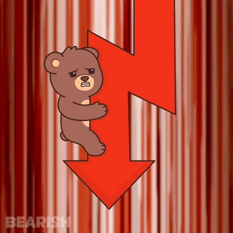 Dumping Teddy Bear GIF by BEARISH