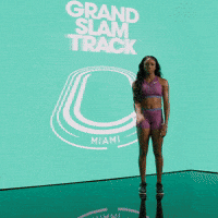 Racing Come Here GIF by Grand Slam Track