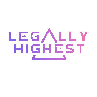 legallyhighest fun party celebrate drink Sticker