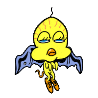 Bird Monster Sticker