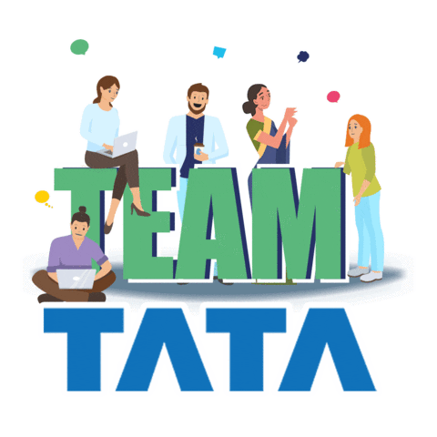 Unity Teamwork Sticker by Tata Group