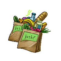 jushpl mural zakupy jush aplikacja Sticker