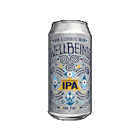 WellBeingBrewing ipa nonalcoholic ipabeer sobercurious Sticker