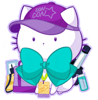 Happy Comic Con Sticker by shourimajo