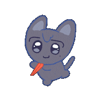 Black Cat Ateez Sticker